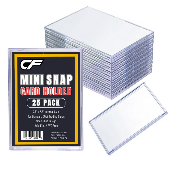 CF Mini Snap Trading Card Holder - 25 Pack