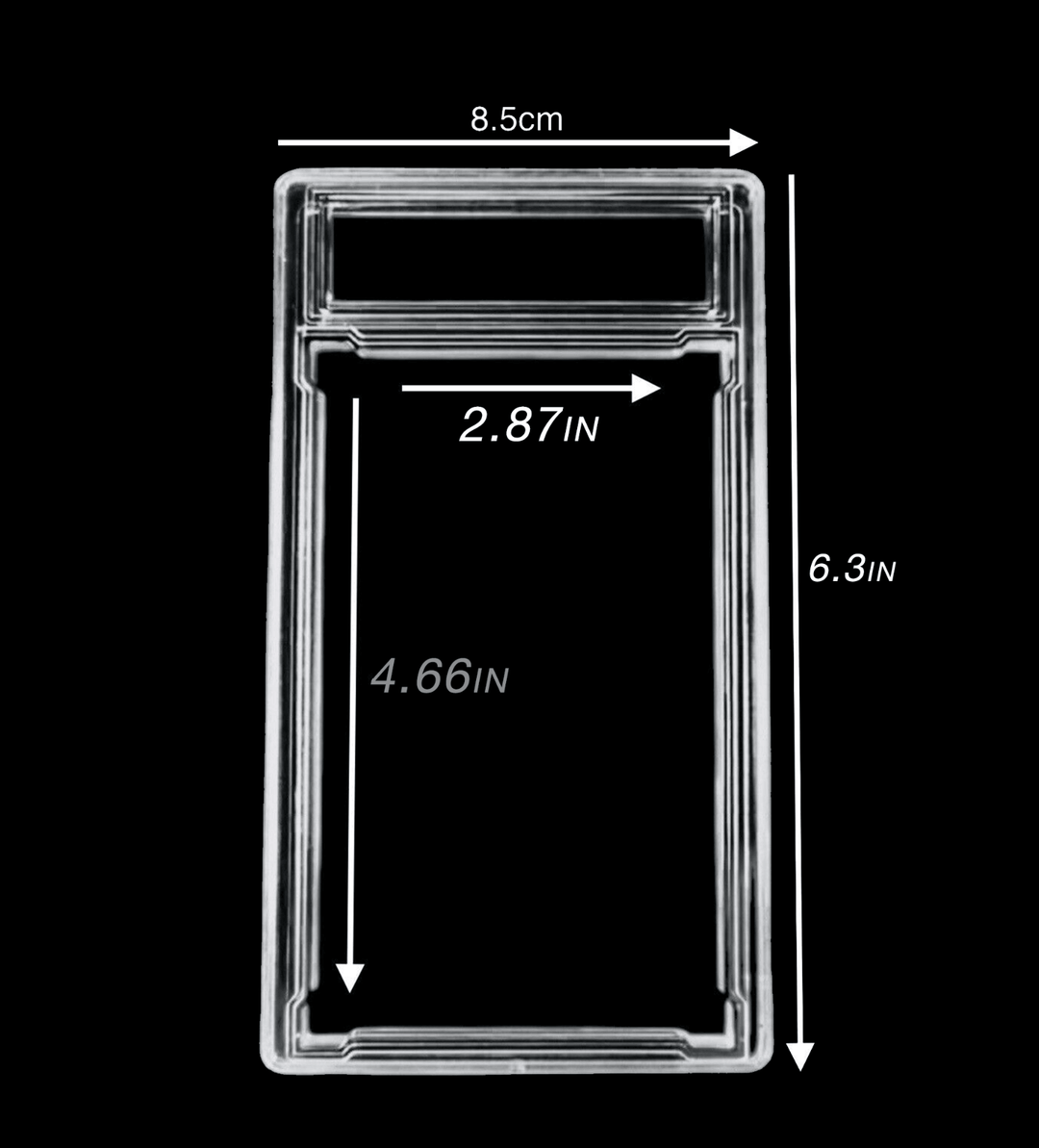 Booster Pack Empty Card Slabs for Grading and Protection - Caseforceco