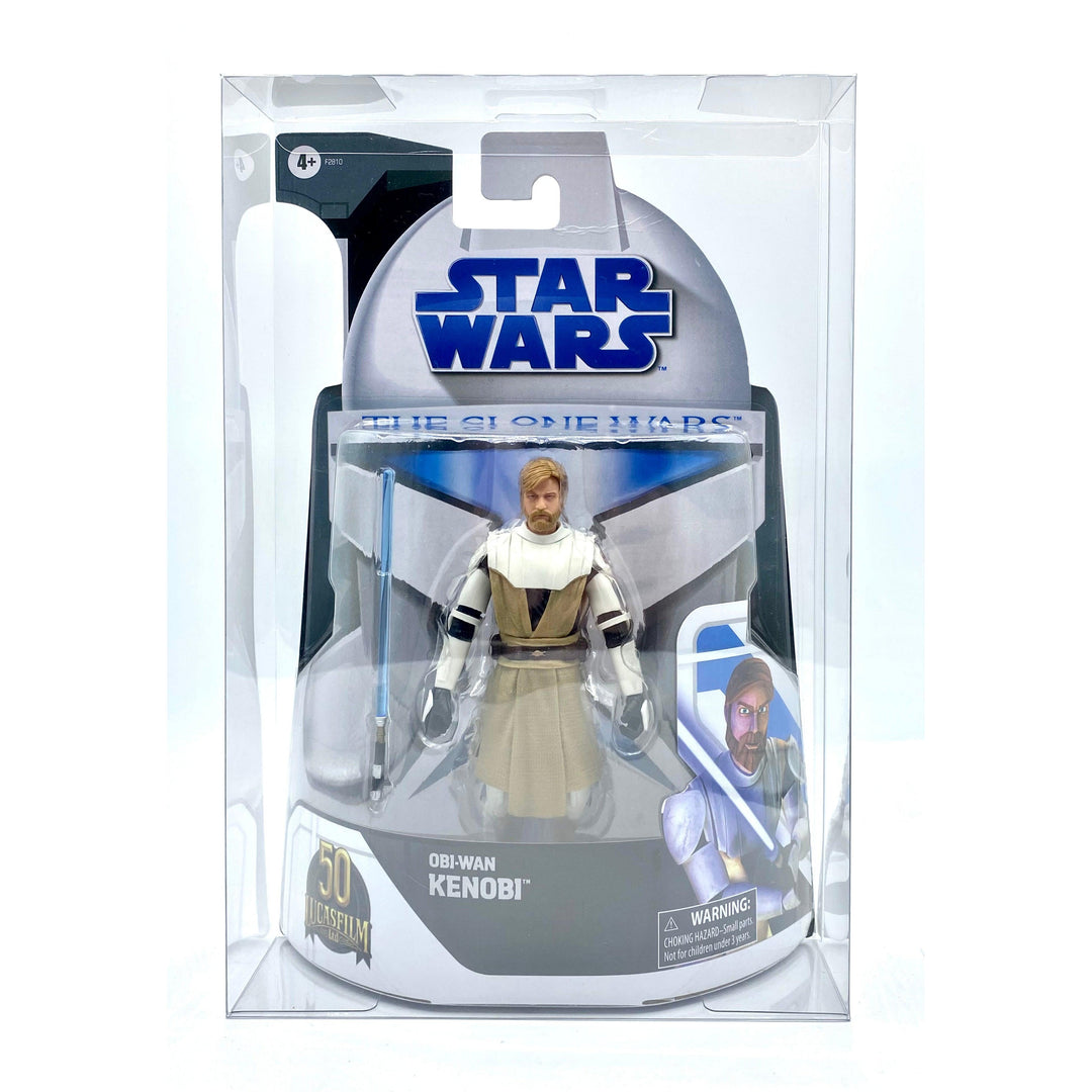 Case Protectors for Star Wars Lucasfilm 50th Clone Wars Carded Action Figures - Caseforceco